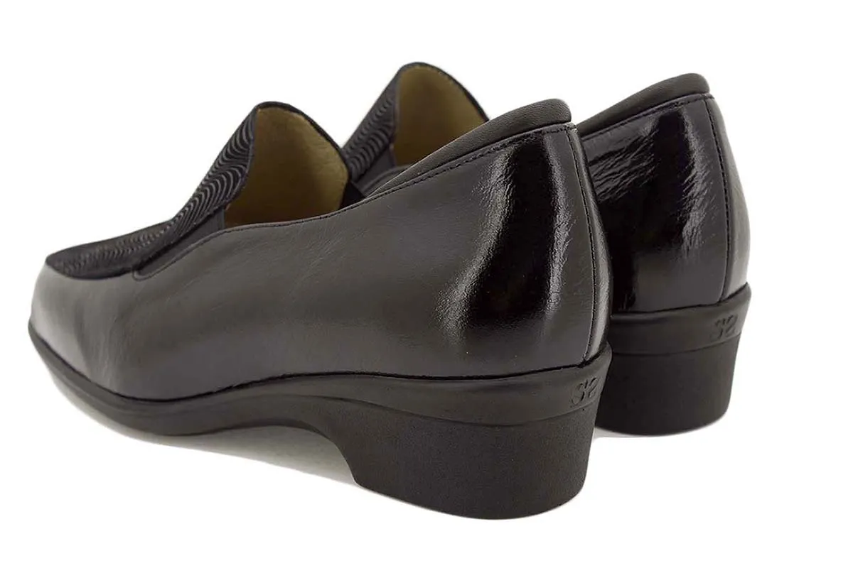 Black Patent Moccasin 225610