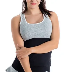 CAMISETA SURI WHITE/GREY/BLACK