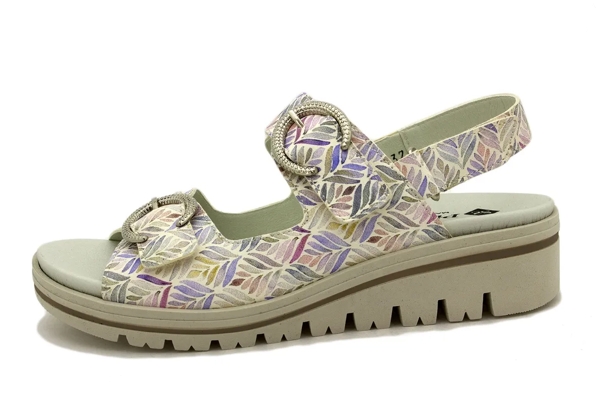 Ice Stamped Removable Insole Sandal