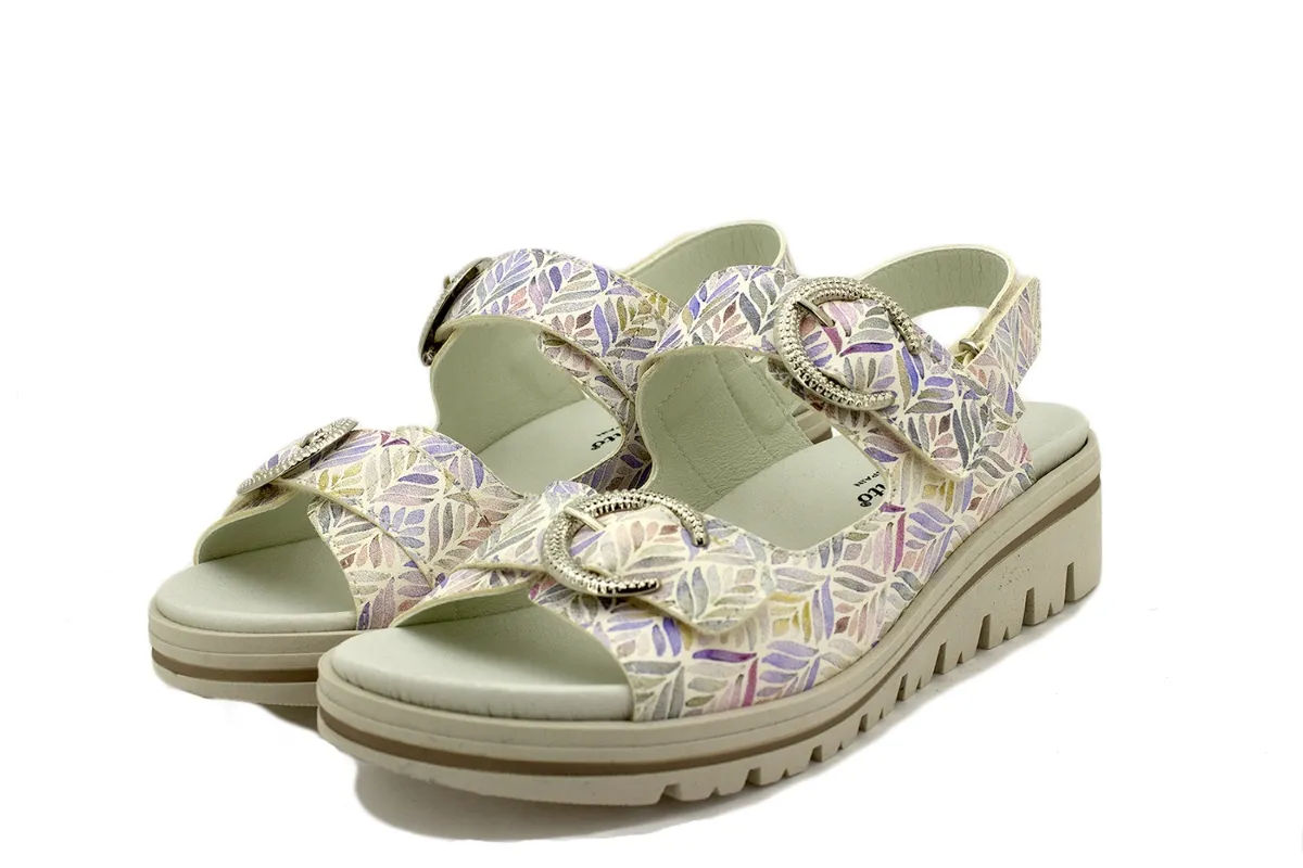 Ice Stamped Removable Insole Sandal