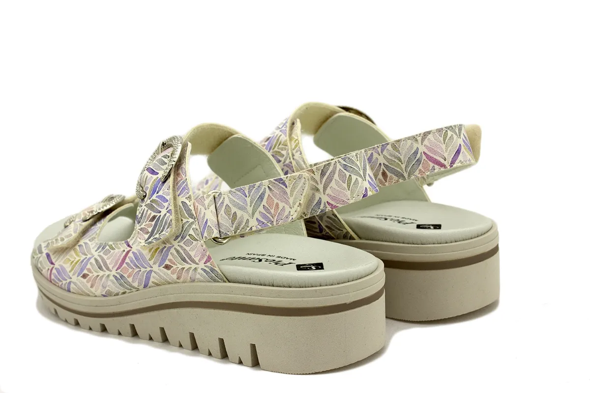 Ice Stamped Removable Insole Sandal