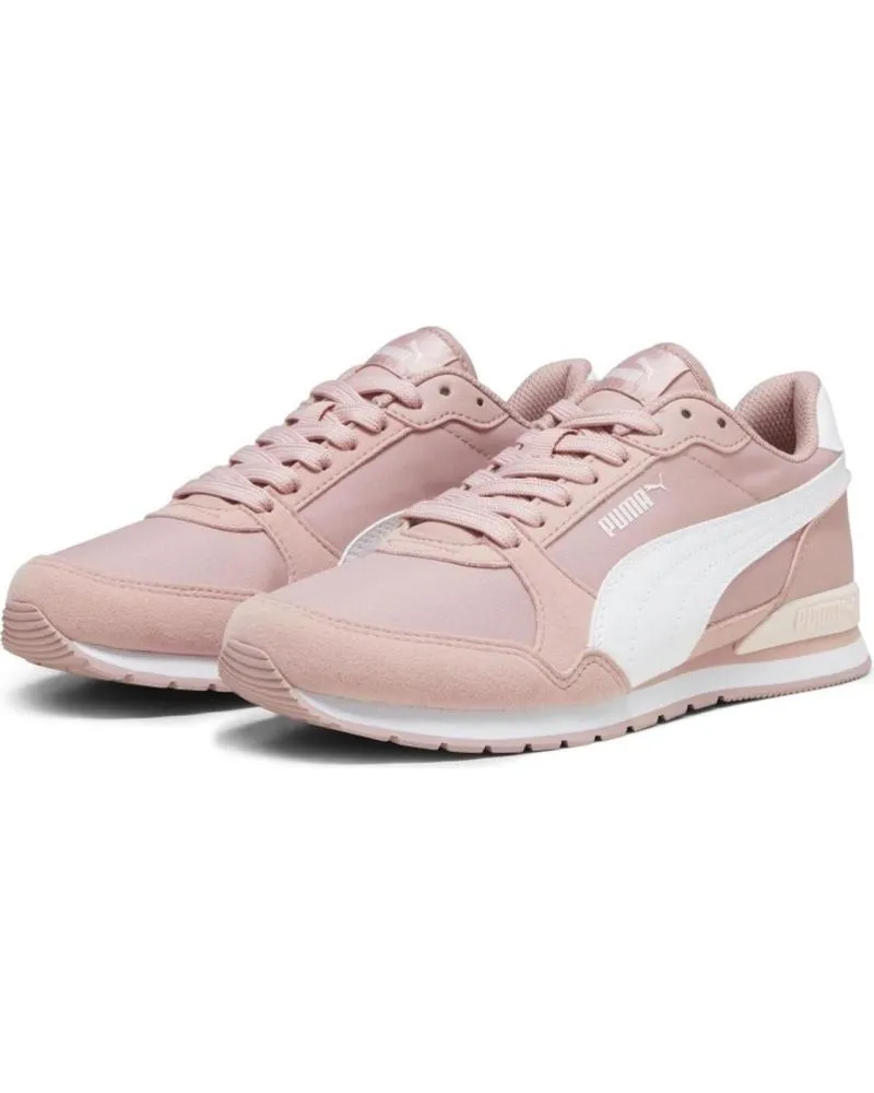 Zapatillas deporte PUMA  de Mujer ST RUNNER V3 NL MUJER 384857  MORADA-BLANCO-DORADO