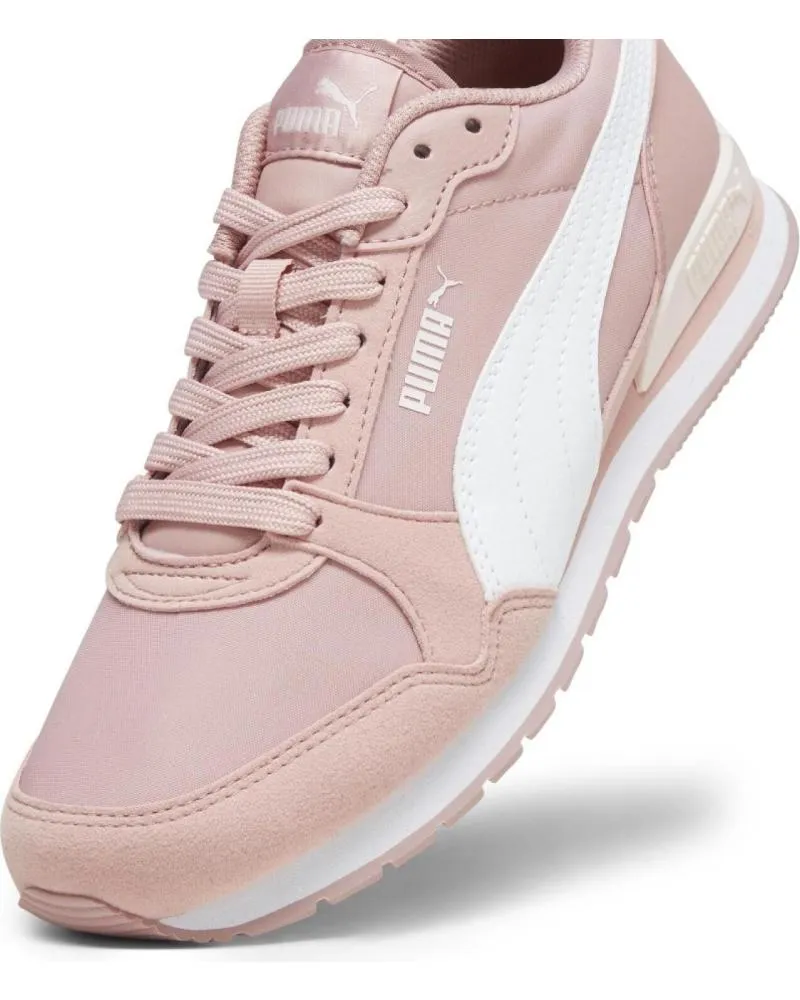 Zapatillas deporte PUMA  de Mujer ST RUNNER V3 NL MUJER 384857  MORADA-BLANCO-DORADO