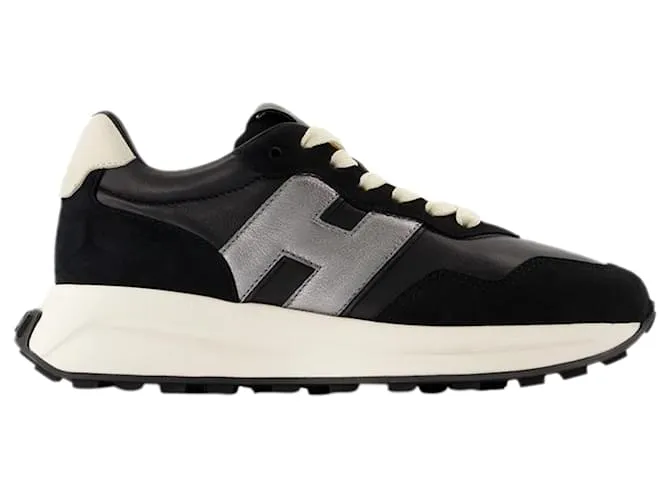 Zapatillas H641 - Hogan - Cuero - Negro 