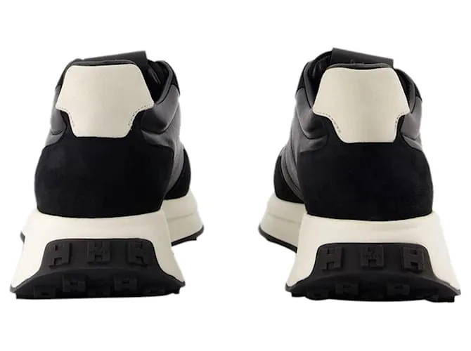 Zapatillas H641 - Hogan - Cuero - Negro 